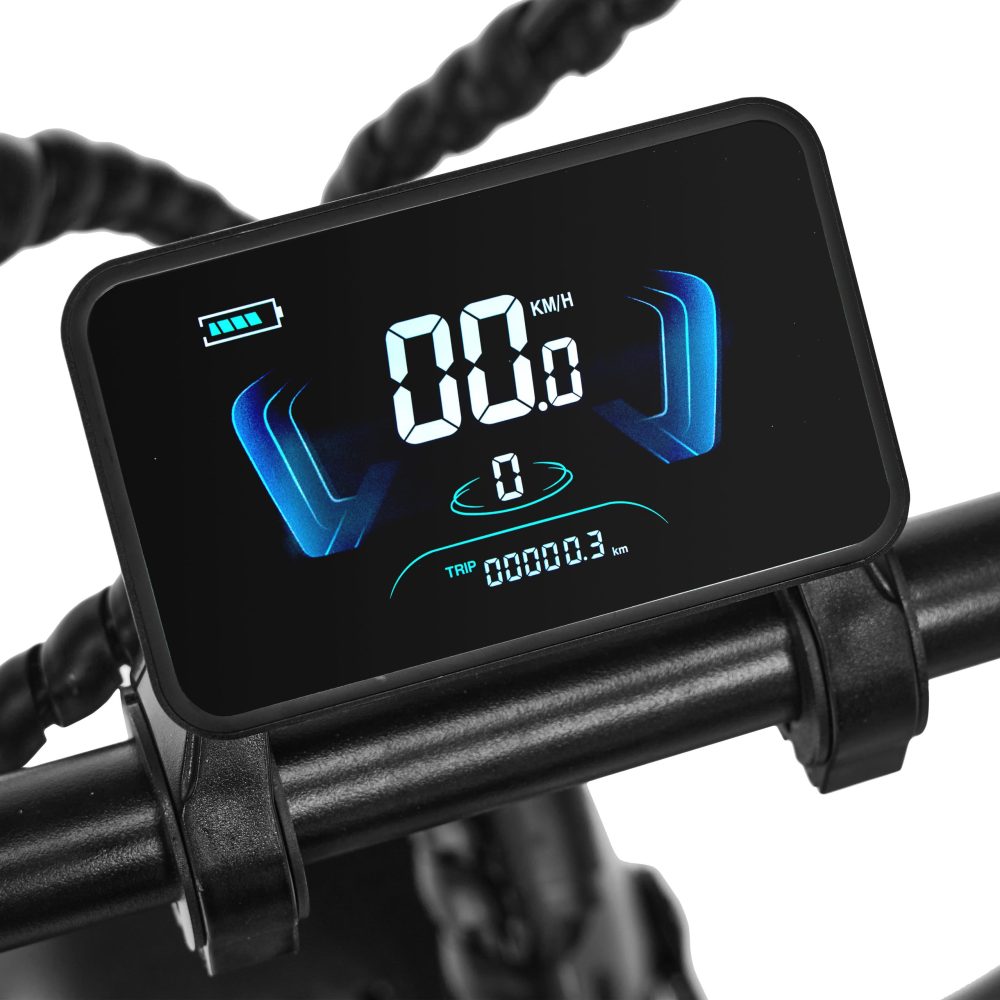 Pixar SuperV Electric Bike 500W | Long Range Fat Tire E-Bike with Dual Battery Options