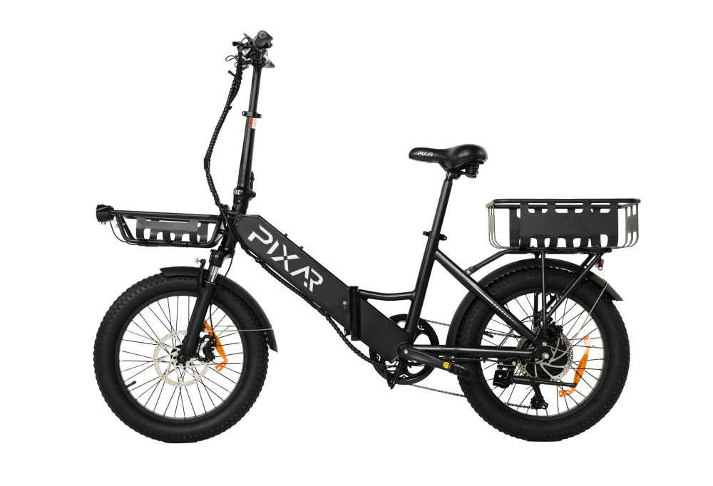 Vélo électrique pliable PIXAR WIND1 - Moteur 500W, batterie 48V 10.4Ah, pneus larges 20×3", Shimano 7 vitesses, freins à double disque (jusqu'à 45 km d'autonomie) 27 Vélo électrique pliable PIXAR WIND1 - Moteur 500W, batterie 48V 10.4Ah, pneus larges 20×3", Shimano 7 vitesses, freins à double disque (jusqu'à 45 km d'autonomie)