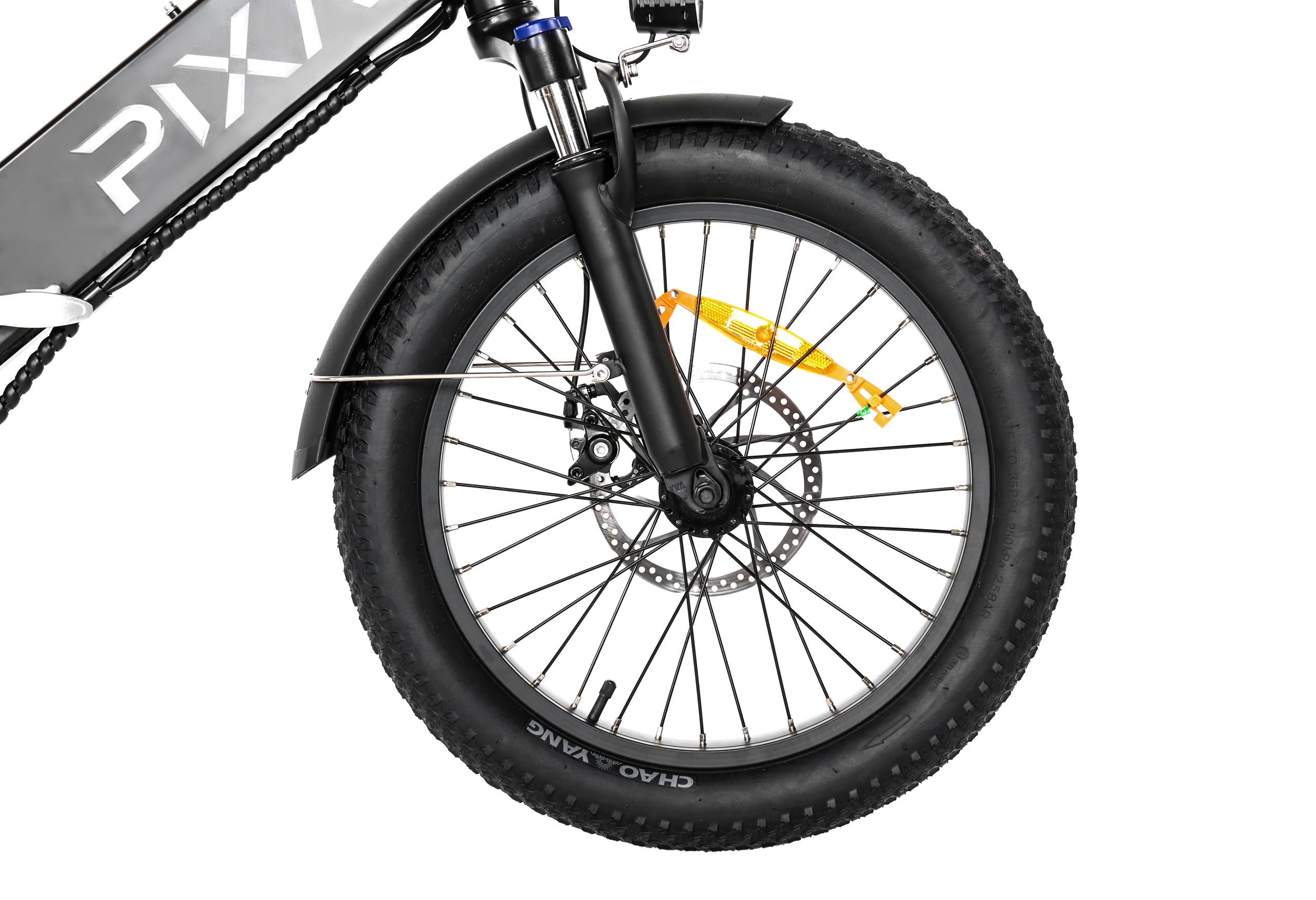 Vélo électrique pliable PIXAR WIND1 - Moteur 500W, batterie 48V 10.4Ah, pneus larges 20×3", Shimano 7 vitesses, freins à double disque (jusqu'à 45 km d'autonomie) 16 Vélo électrique pliable PIXAR WIND1 - Moteur 500W, batterie 48V 10.4Ah, pneus larges 20×3", Shimano 7 vitesses, freins à double disque (jusqu'à 45 km d'autonomie)