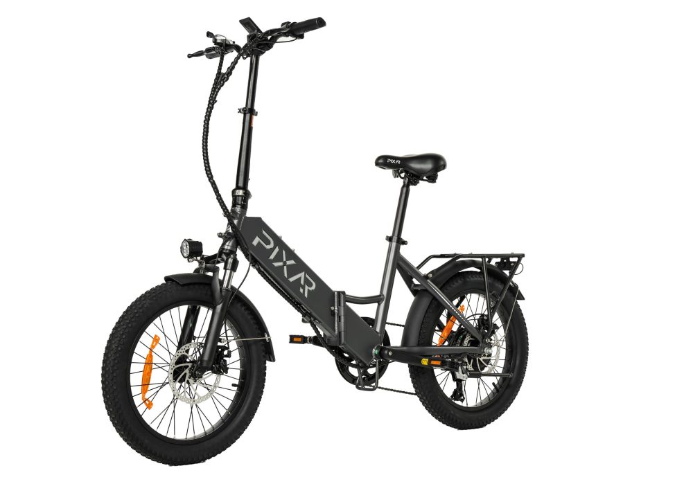 Vélo électrique pliable PIXAR WIND1 - Moteur 500W, batterie 48V 10.4Ah, pneus larges 20×3", Shimano 7 vitesses, freins à double disque (jusqu'à 45 km d'autonomie) 33 Vélo électrique pliable PIXAR WIND1 - Moteur 500W, batterie 48V 10.4Ah, pneus larges 20×3", Shimano 7 vitesses, freins à double disque (jusqu'à 45 km d'autonomie)