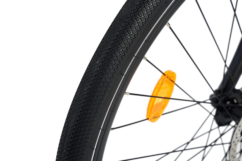 Rower elektryczny Pixar City1 | Silnik 36 V 250 W, zasięg 45 km, 7 biegów Shimano