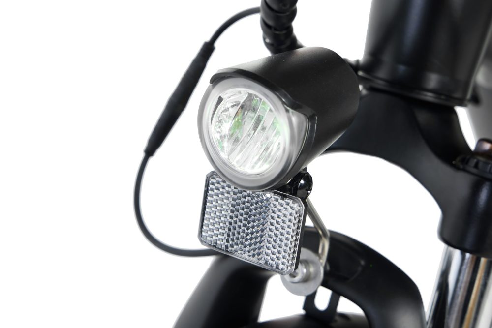 Rower elektryczny Pixar City1 | Silnik 36 V 250 W, zasięg 45 km, 7 biegów Shimano