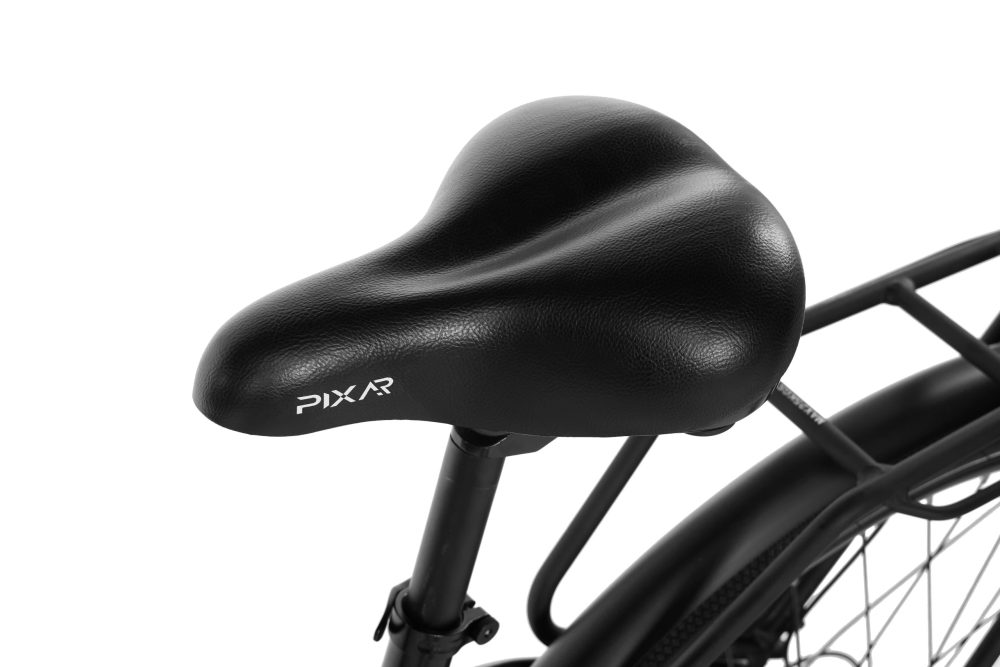 Rower elektryczny Pixar City1 | Silnik 36 V 250 W, zasięg 45 km, 7 biegów Shimano