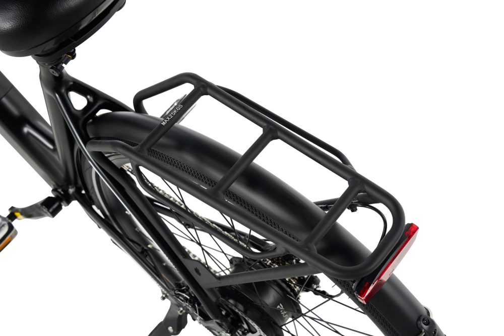 Rower elektryczny Pixar City1 | Silnik 36 V 250 W, zasięg 45 km, 7 biegów Shimano