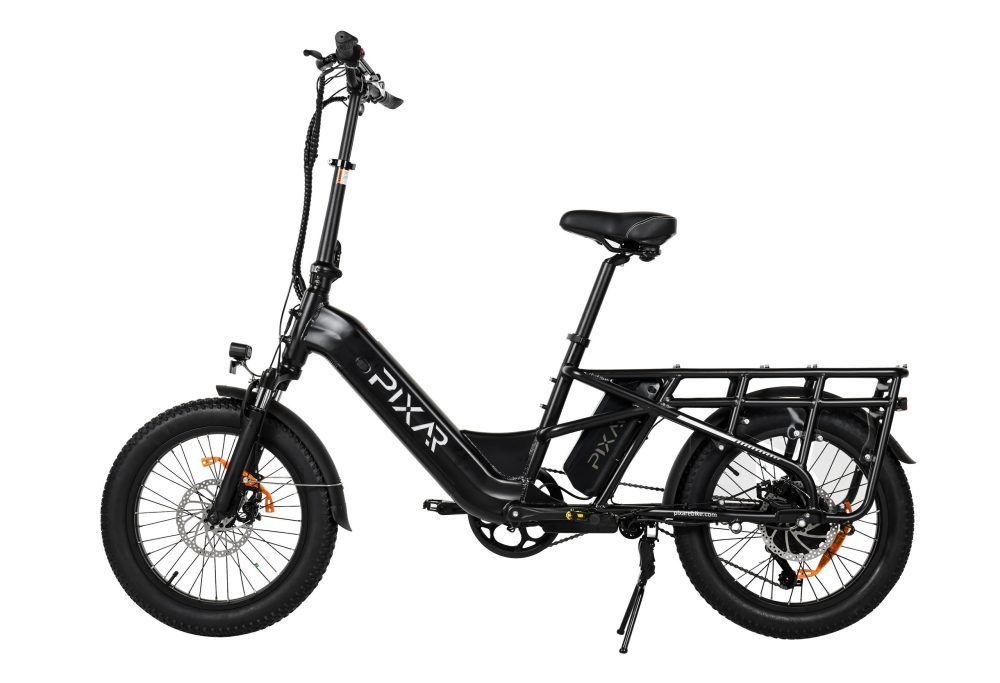 Pixar Plus7 Electric Bike 500W 20" Fat Tire | Long Range City & Off-Road E-Bike