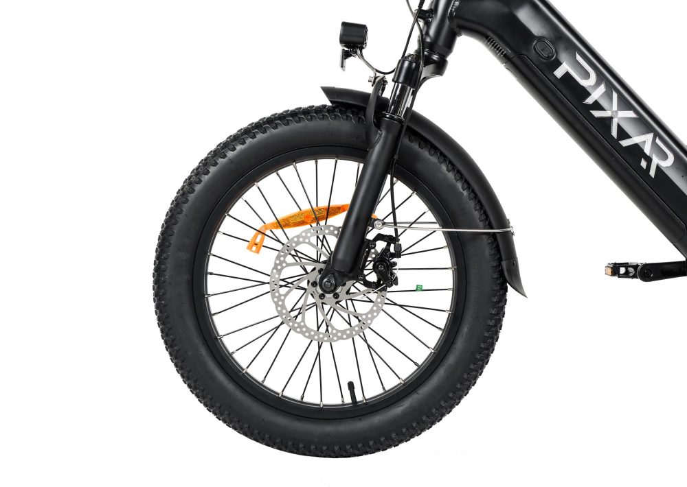 Pixar Plus7 Electric Bike 500W 20" Fat Tire | Long Range City & Off-Road E-Bike