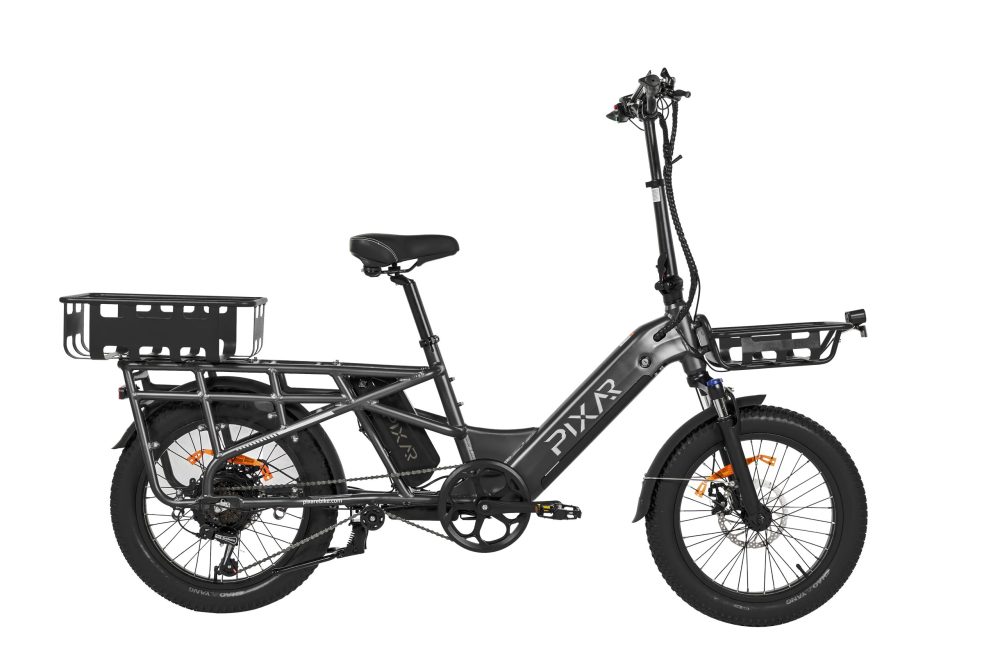 Pixar Plus7 Electric Bike 500W 20" Fat Tire | Long Range City & Off-Road E-Bike