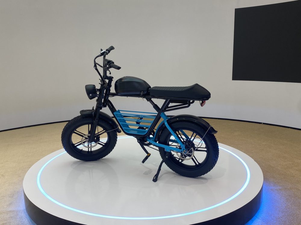 Pixar SuperV Electric Bike 500W | Long Range Fat Tire E-Bike with Dual Battery Options
