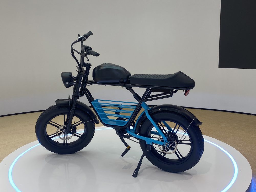 Pixar SuperV Electric Bike 500W | Long Range Fat Tire E-Bike with Dual Battery Options