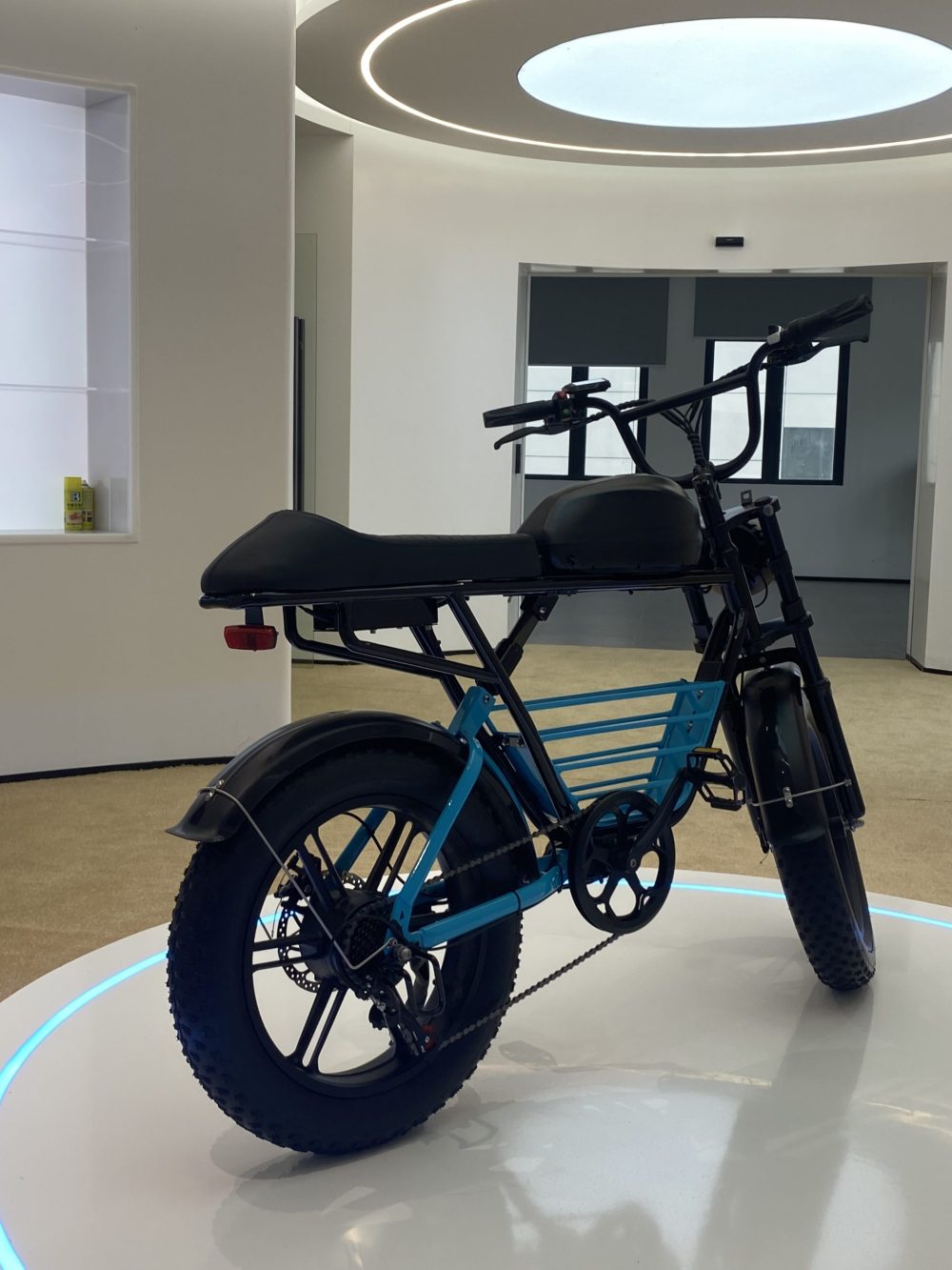 Pixar SuperV Electric Bike 500W | Long Range Fat Tire E-Bike with Dual Battery Options