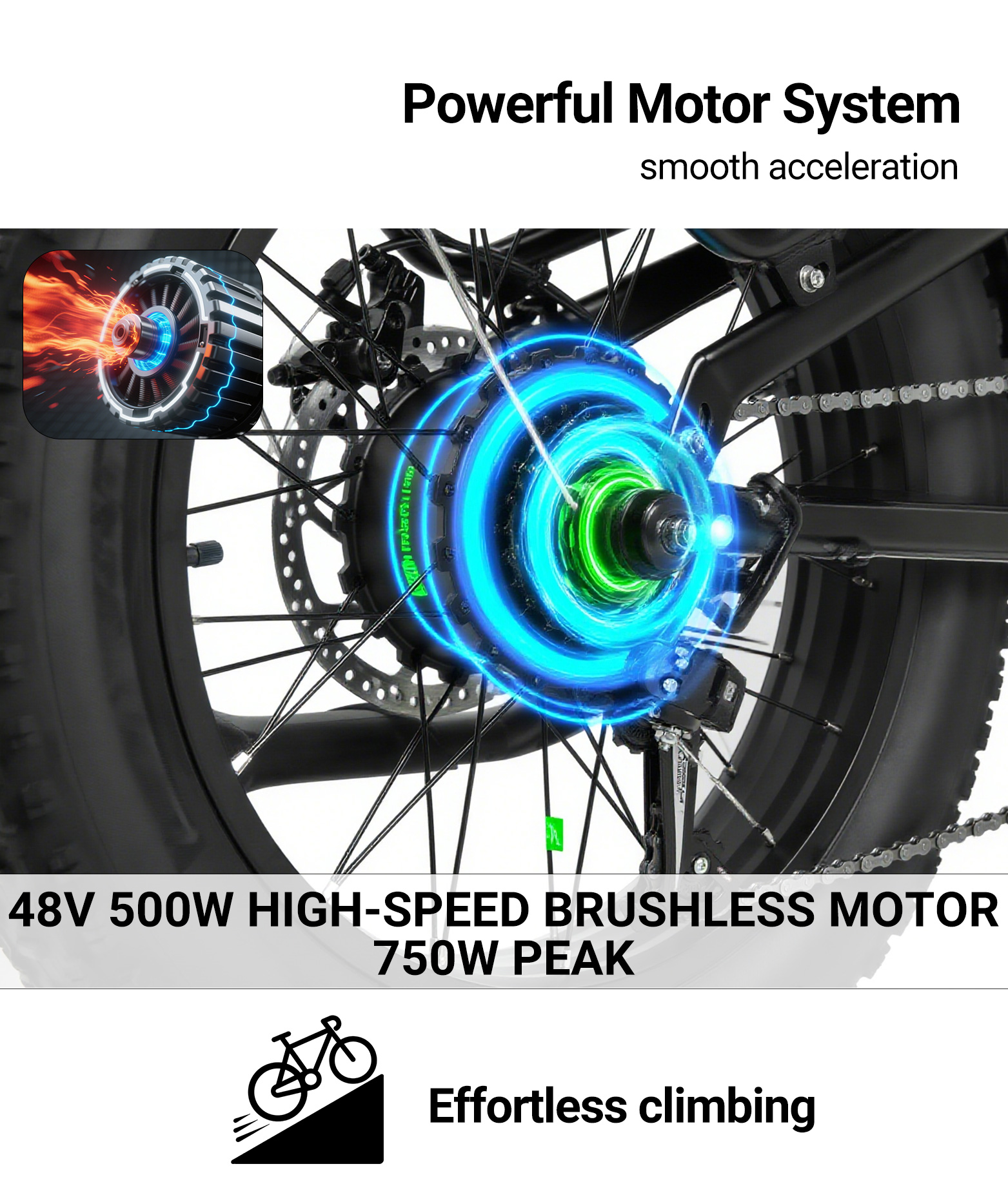 Pixar Ride1 Electric Bike 500W | Powerful City & Off-Road E-Bike 61