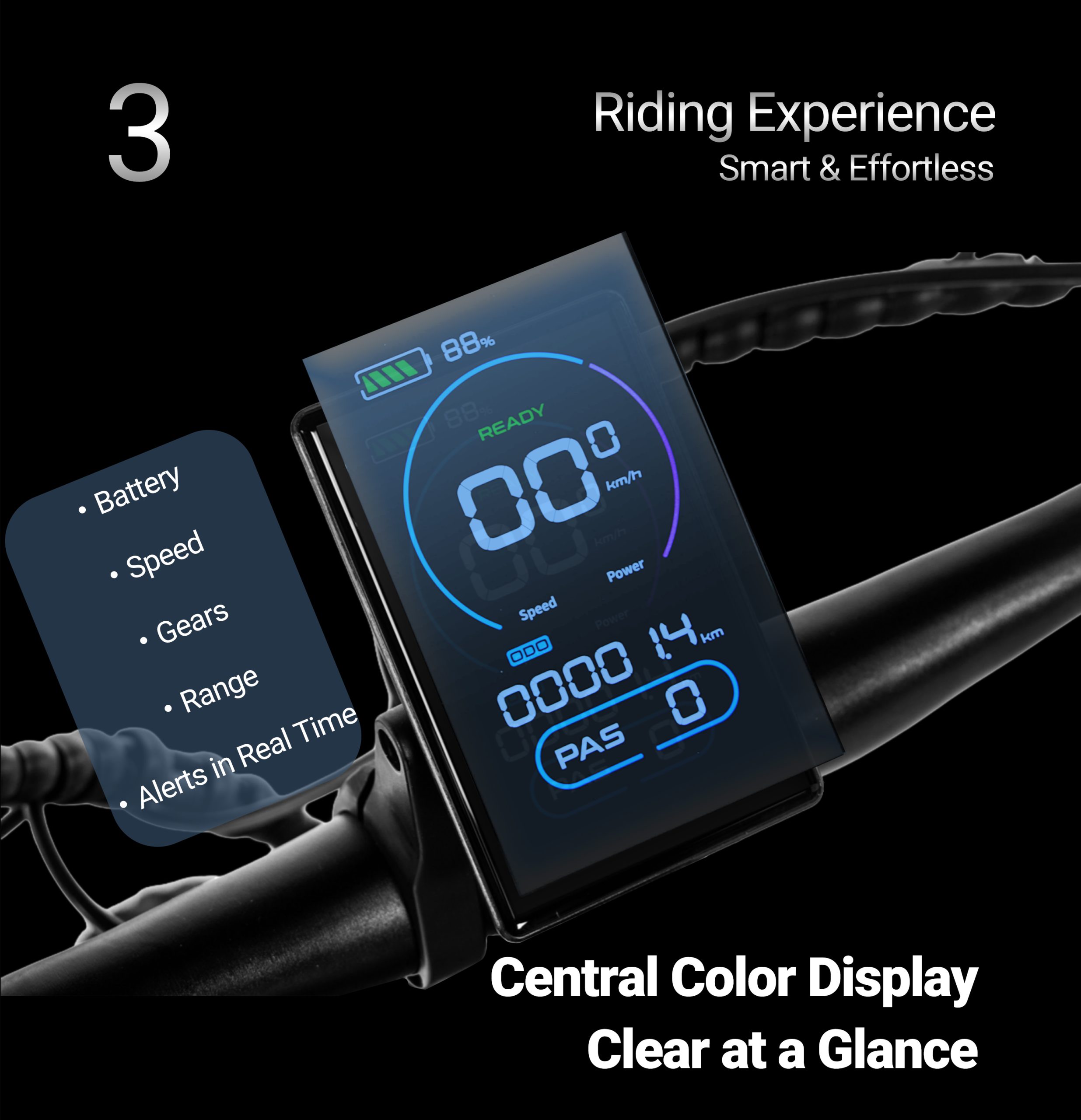 Pixar Space1 Electric Bike 48V20AH 500W | Long Range Fat Tire E-Bike 61