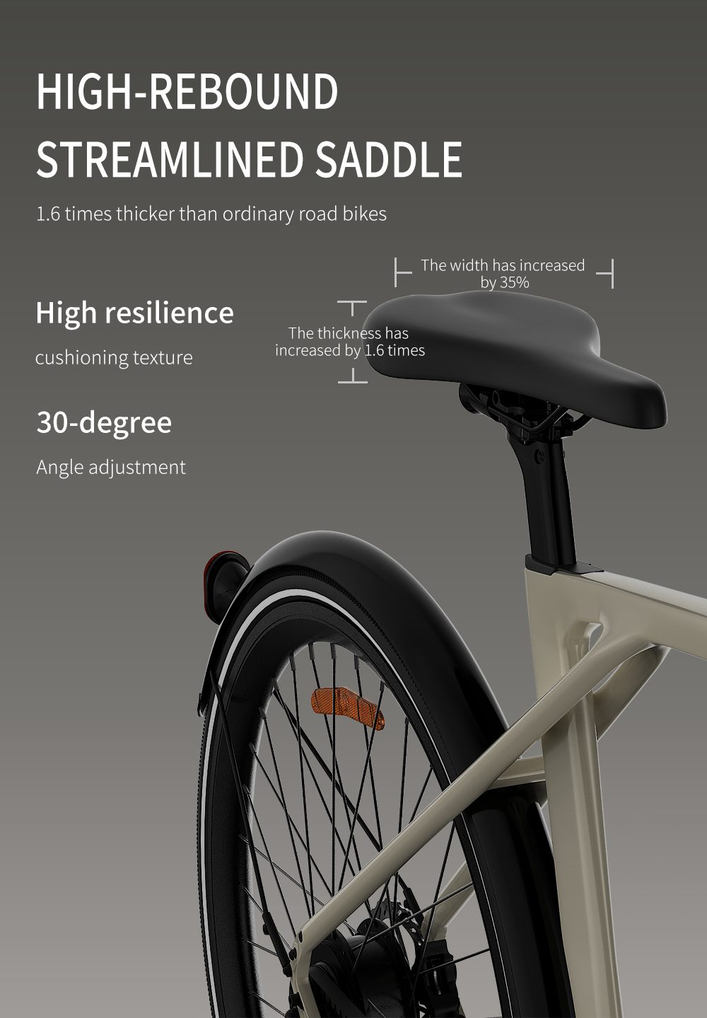 Galaxy Amano S900 Electric Bike: Stylish Urban Commuter E-Bike with Long Range 33