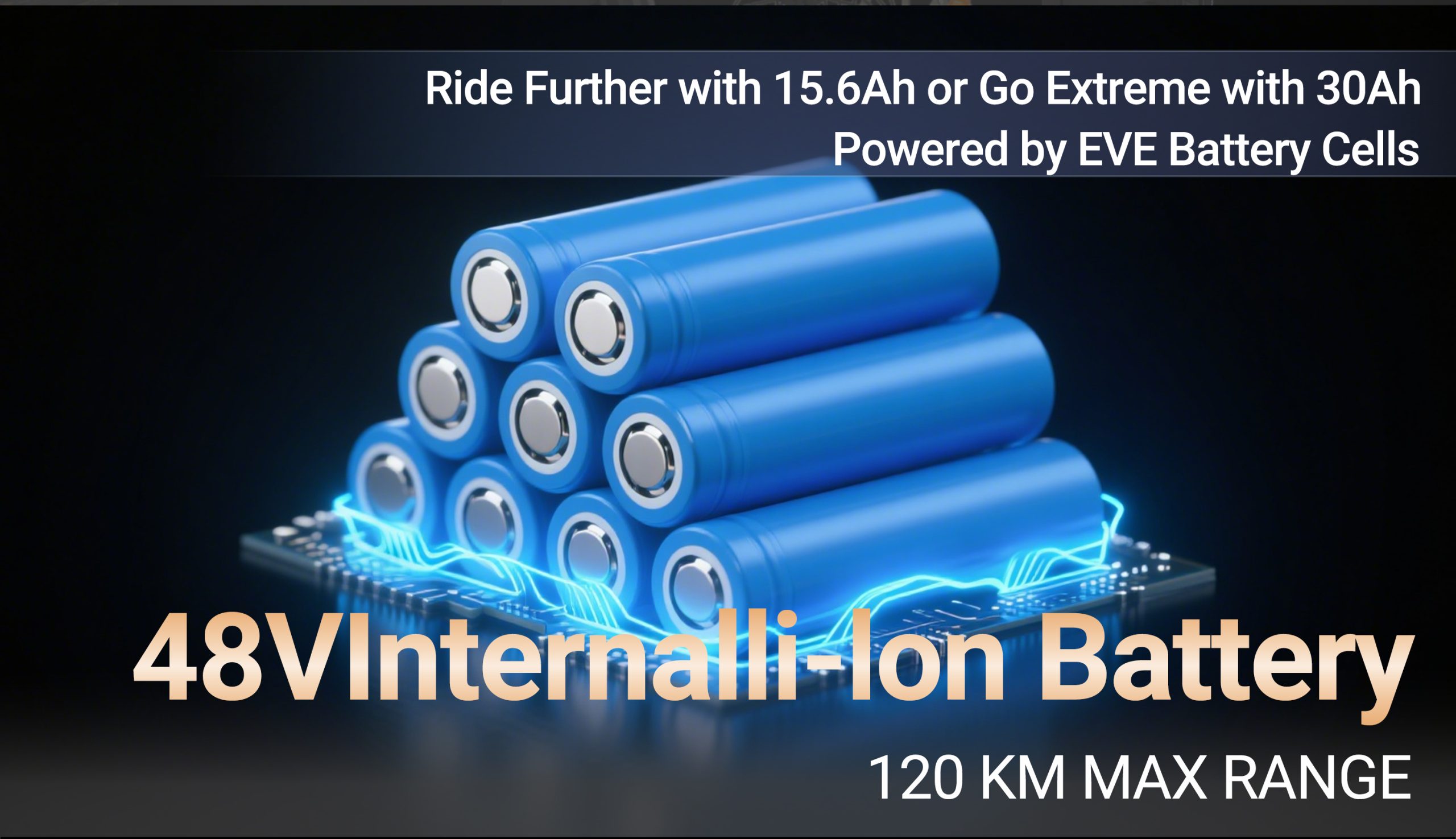 Pixar SuperV Electric Bike 500W | Long Range Fat Tire E-Bike with Dual Battery Options 65